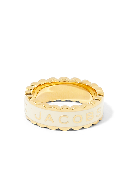 The Scallop Medallion Ring